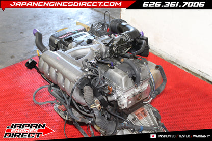 JDM Toyota 2JZ-GE Non-VVTI 3.0L Engine with W58 5-Speed Manual Transmission for Aristo, Supra & Chaser