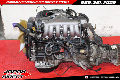 JDM Toyota 2JZ-GE Non-VVTI 3.0L Engine with W58 5-Speed Manual Transmission for Aristo, Supra & Chaser