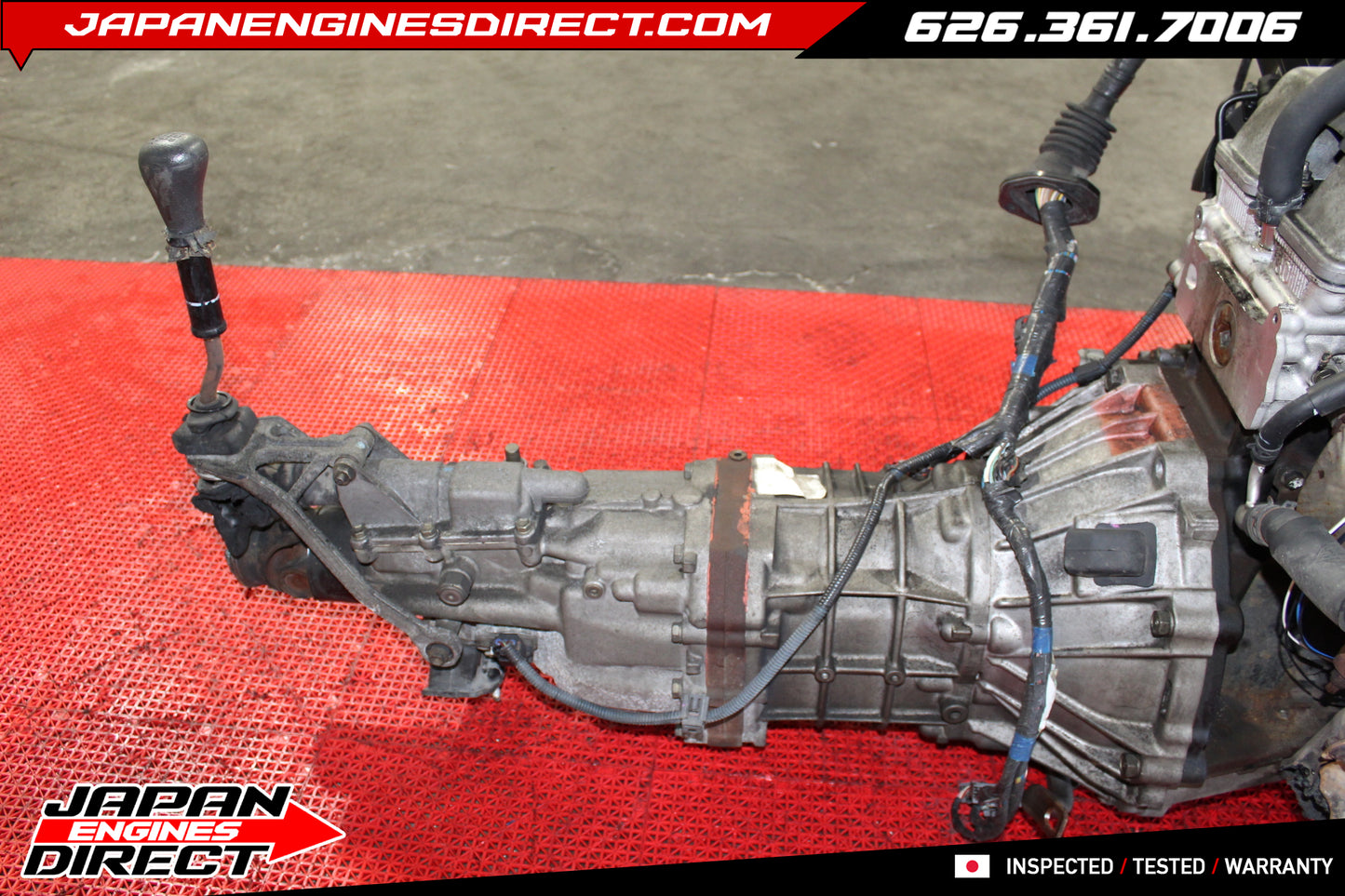 JDM Toyota 2JZ-GE Non-VVTI 3.0L Engine with W58 5-Speed Manual Transmission for Aristo, Supra & Chaser