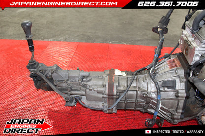 JDM Toyota 2JZ-GE Non-VVTI 3.0L Engine with W58 5-Speed Manual Transmission for Aristo, Supra & Chaser