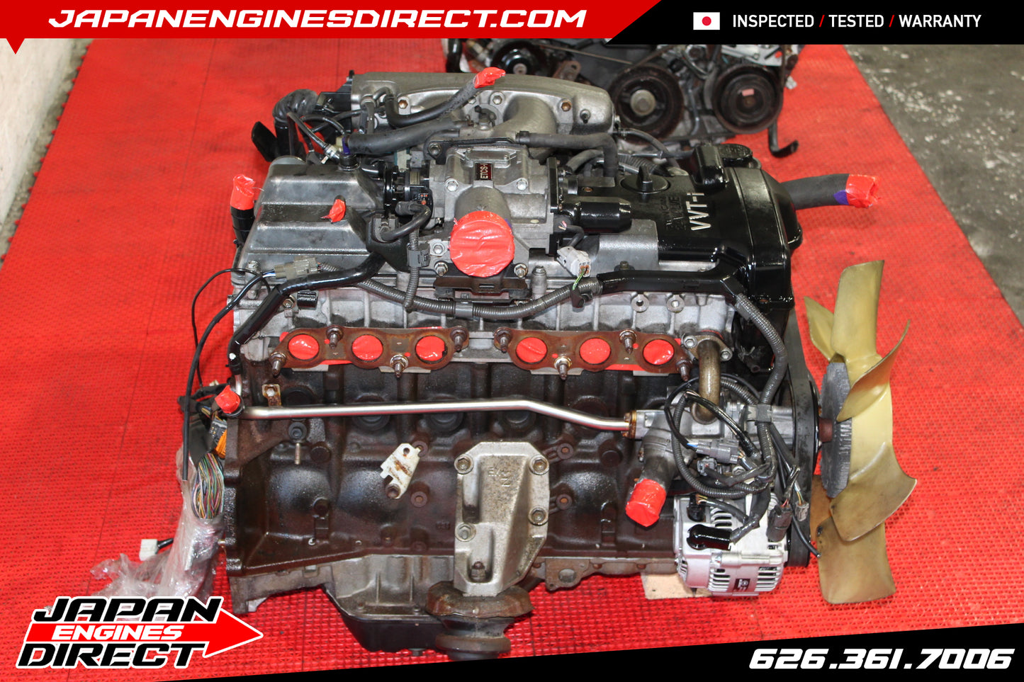 Lexus SC300 Used 2JZGE VVTI engine 3.0L Motor 1998-2000 JDM Japan Imported