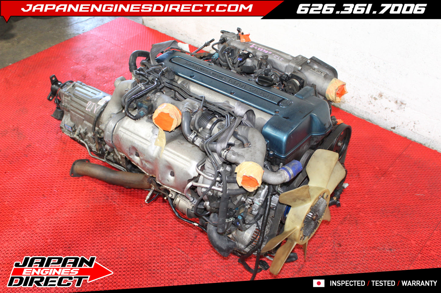 Used JDM 2JZGTE 3.0l Twin Turbo Motor VVTI Engine 2JZ Supra Aristo GS300