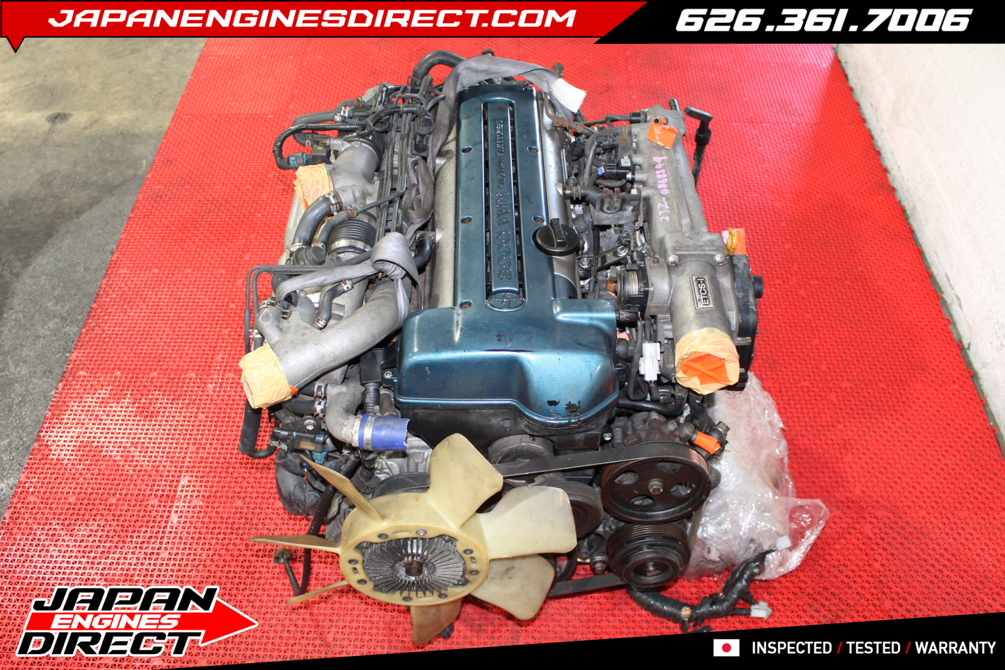 Used JDM 2JZGTE 3.0l Twin Turbo Motor VVTI Engine 2JZ Supra Aristo GS300