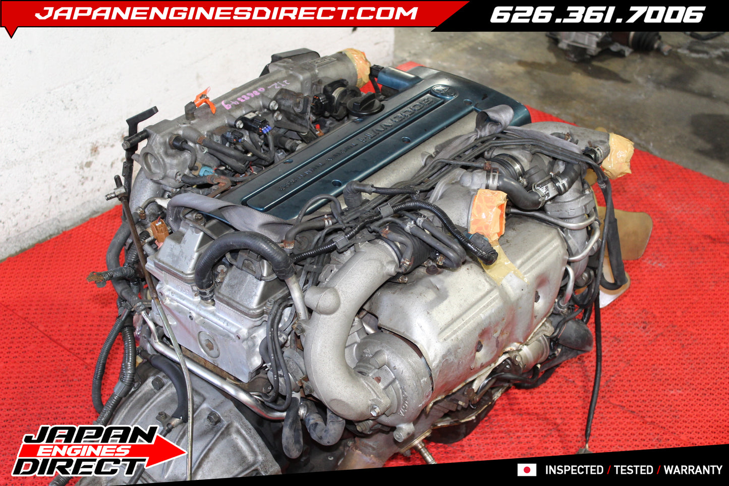 Used JDM 2JZGTE 3.0l Twin Turbo Motor VVTI Engine 2JZ Supra Aristo GS300