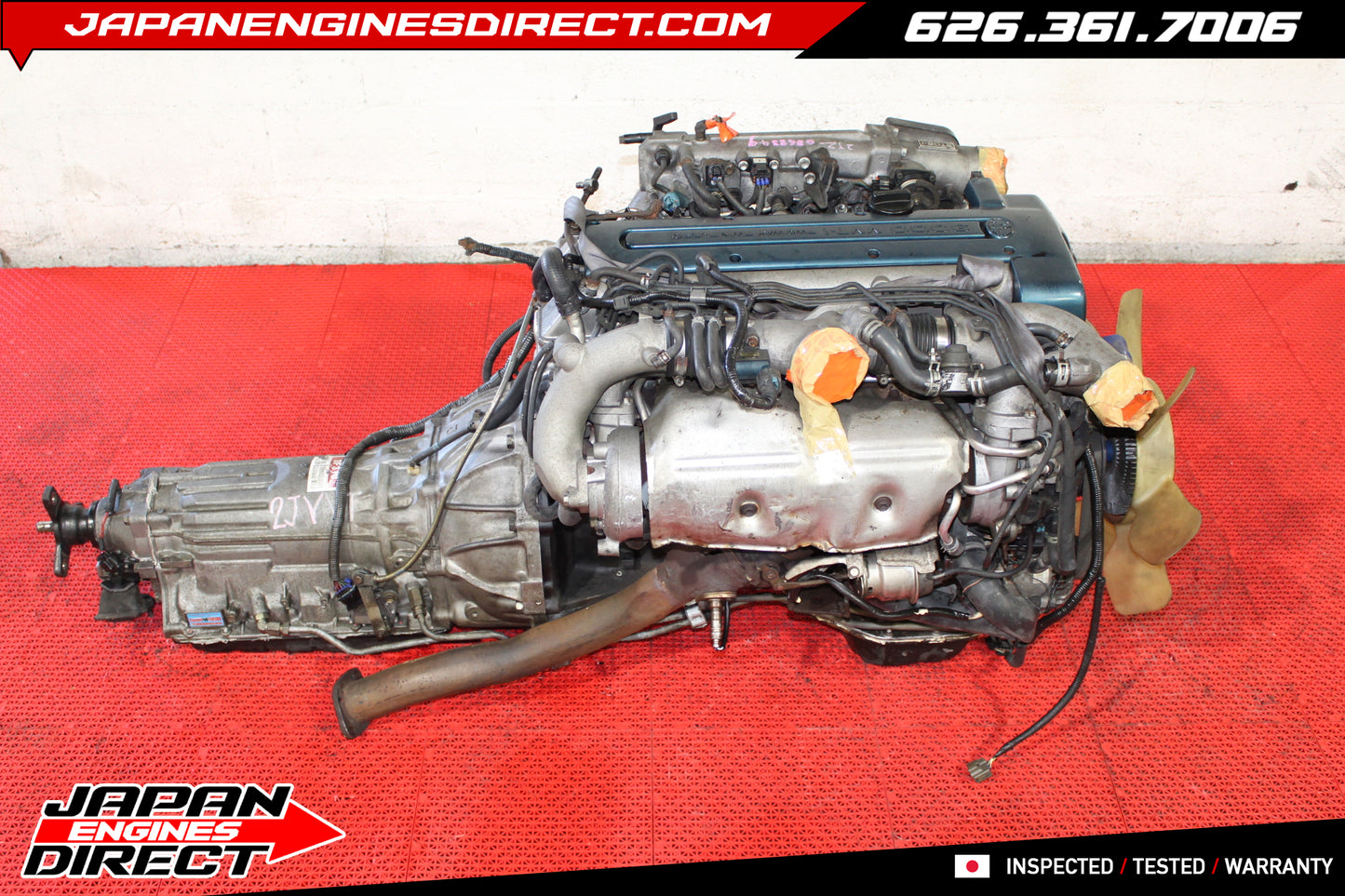 Used JDM 2JZGTE 3.0l Twin Turbo Motor VVTI Engine 2JZ Supra Aristo GS300