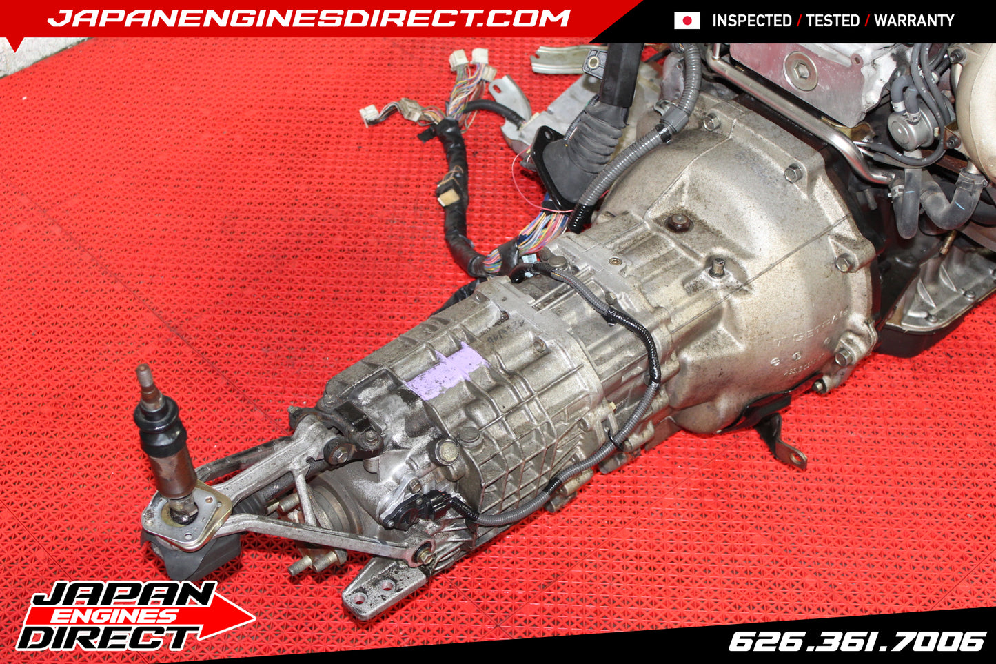 JDM TOYOTA SUPRA 2JZ VVTI TWIN TURBO MOTOR + 6 SPEED V161 TRANS MK4 JZA80 2JZGTE
