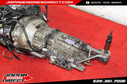 JDM TOYOTA SUPRA 2JZ VVTI TWIN TURBO MOTOR + 6 SPEED V161 TRANS MK4 JZA80 2JZGTE