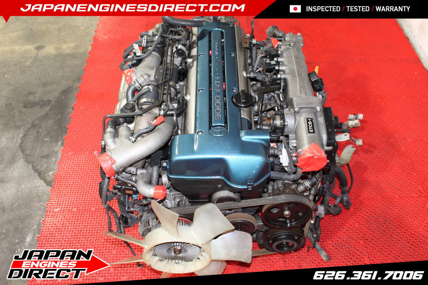 JDM TOYOTA SUPRA 2JZ VVTI TWIN TURBO MOTOR + 6 SPEED V161 TRANS MK4 JZA80 2JZGTE