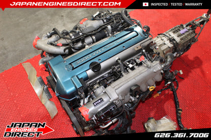 JDM TOYOTA SUPRA 2JZ VVTI TWIN TURBO MOTOR + 6 SPEED V161 TRANS MK4 JZA80 2JZGTE