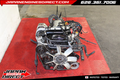JDM Toyota 2L-TE 2.4L Turbo Diesel Engine with 5-Speed Manual Transmission & Mechanical Injection Pump