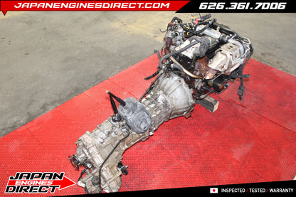 JDM Toyota 2L-TE 2.4L Turbo Diesel Engine with 5-Speed Manual Transmission & Mechanical Injection Pump