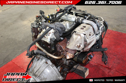 JDM Toyota 2L-TE 2.4L Turbo Diesel Engine with 5-Speed Manual Transmission & Mechanical Injection Pump