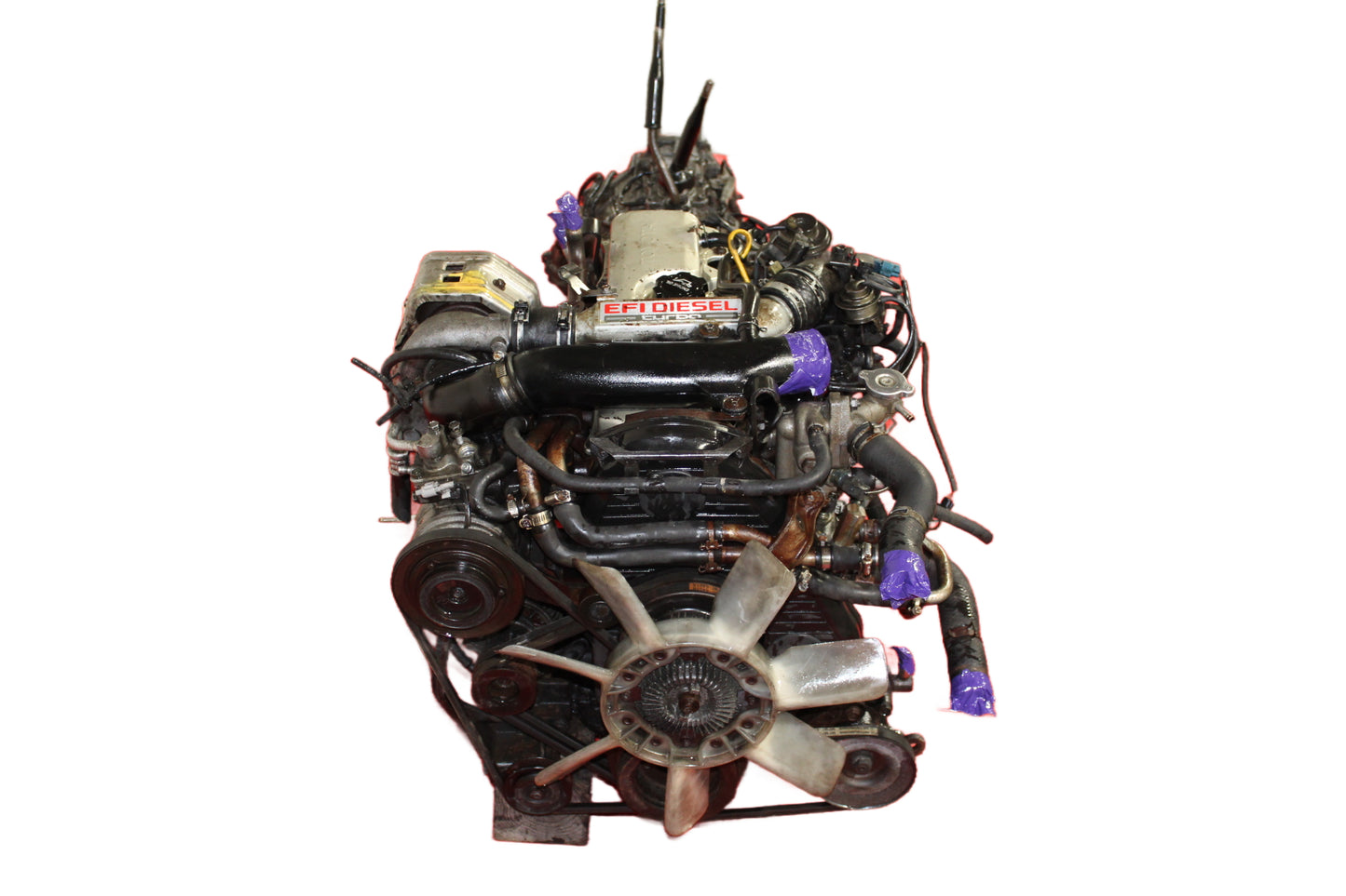 JDM TOYOTA 2L-TE TURBO DIESEL ENGINE 2.4L MOTOR MANUAL 4X4 TRANS HILUX 4RUNNER