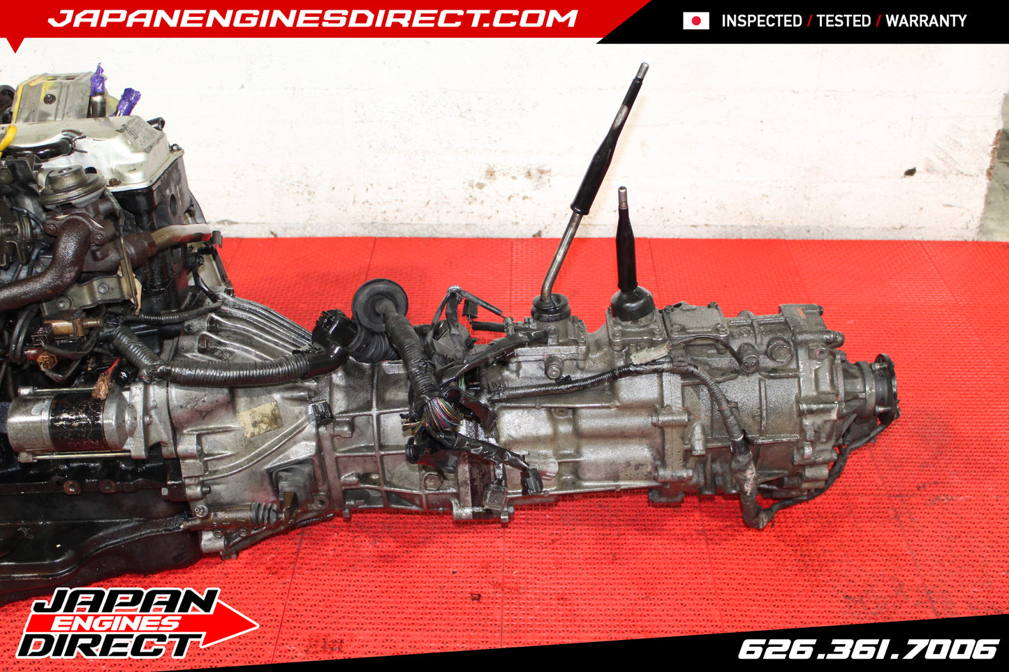 JDM TOYOTA 2L-TE TURBO DIESEL ENGINE 2.4L MOTOR MANUAL 4X4 TRANS HILUX 4RUNNER