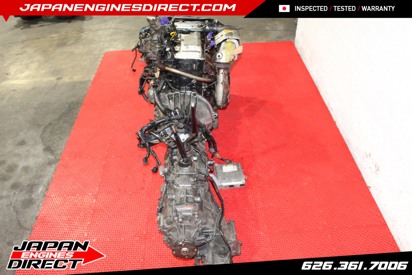 JDM TOYOTA 2L-TE TURBO DIESEL ENGINE 2.4L MOTOR MANUAL 4X4 TRANS HILUX 4RUNNER