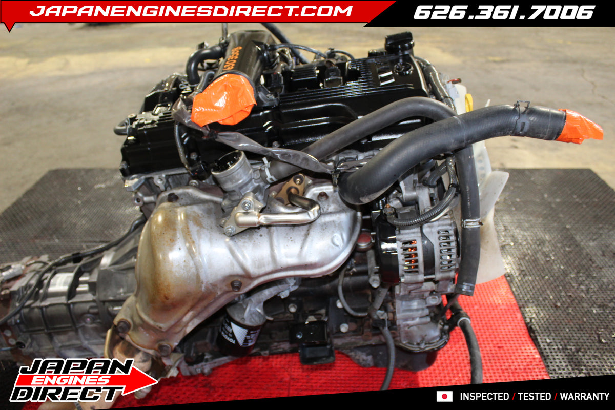 JDM 2005–2015 Toyota Tacoma Used Engine 2.7L 2TR-FE Engine Motor – Original Made in Japan
