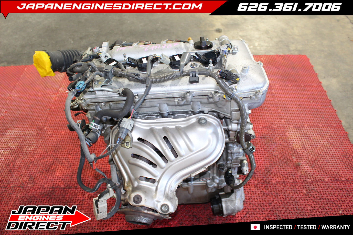 JDM Toyota 2ZR-FE 1.8L Engine for Corolla (2009–2015), Matrix (2009–2014) & Scion xD (2008–2014) – Low Mileage OEM Motor