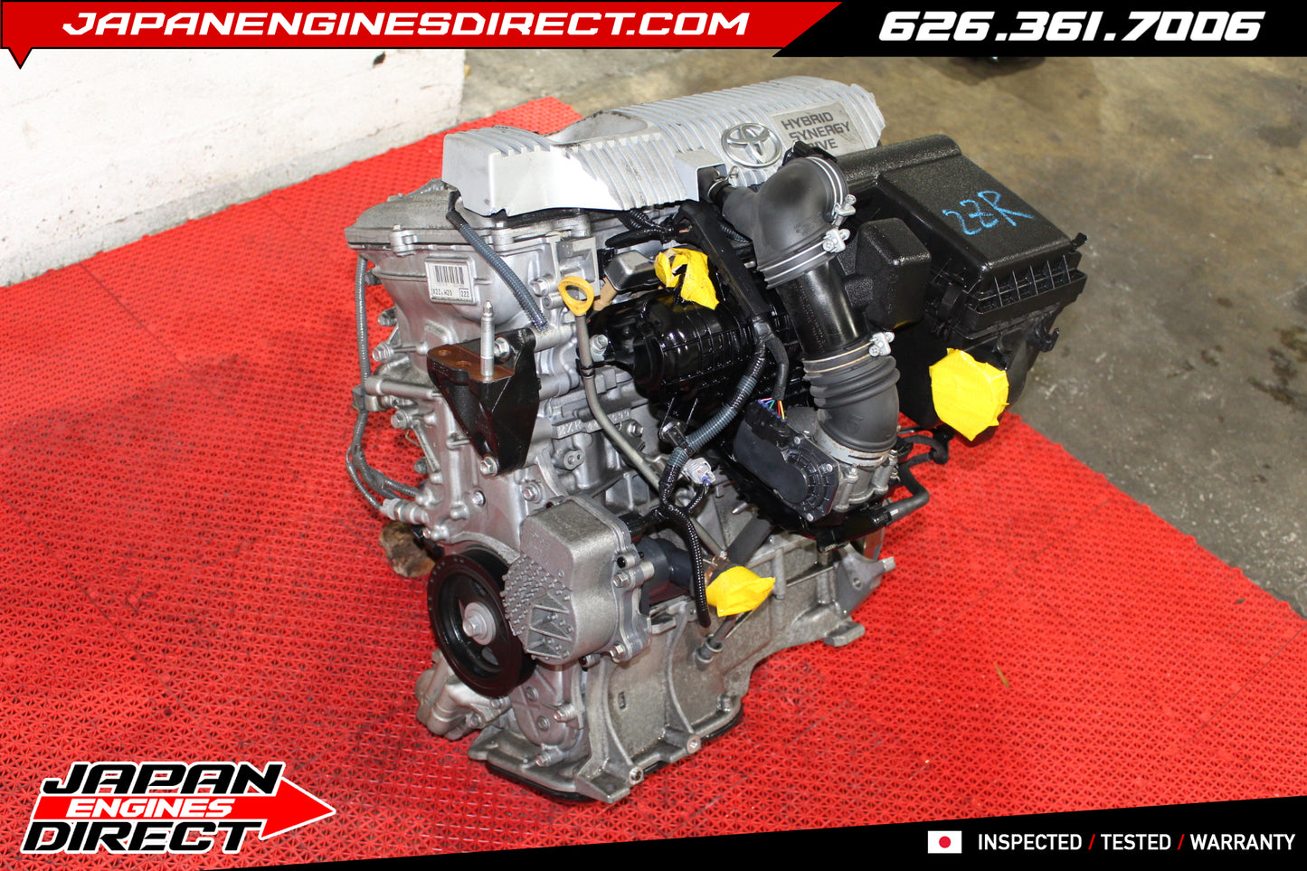 JDM Toyota Prius 1.8L 2ZR-FXE Engine Motor for 2010-2015 Prius Hybrid Models