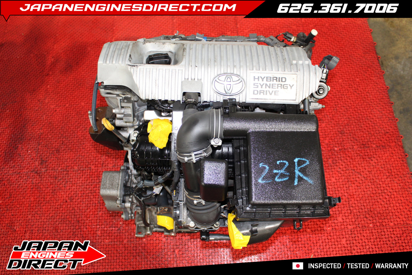 JDM Toyota Prius 1.8L 2ZR-FXE Engine Motor for 2010-2015 Prius Hybrid Models