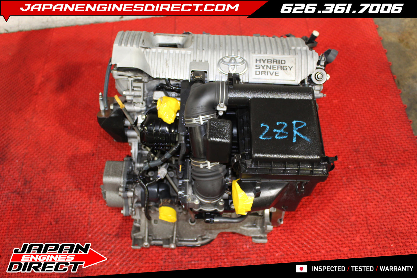 JDM Toyota Prius 1.8L 2ZR-FXE Engine Motor for 2010-2015 Prius Hybrid Models