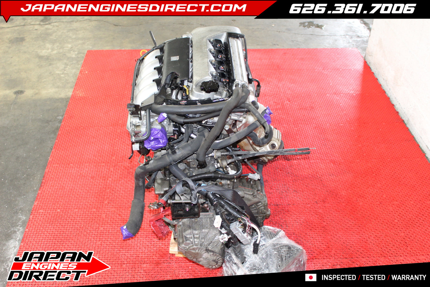JDM Toyota Celica GT-S 2ZZ 1.8L Engine with C60 6-Speed Manual Transmission (2000–2005)