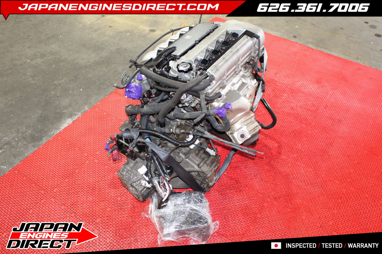 JDM Toyota Celica GT-S 2ZZ 1.8L Engine with C60 6-Speed Manual Transmission (2000–2005)