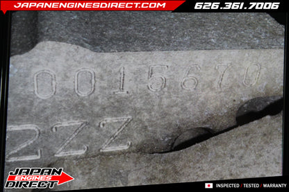 JDM Toyota Celica GT-S 2ZZ 1.8L Engine with C60 6-Speed Manual Transmission (2000–2005)