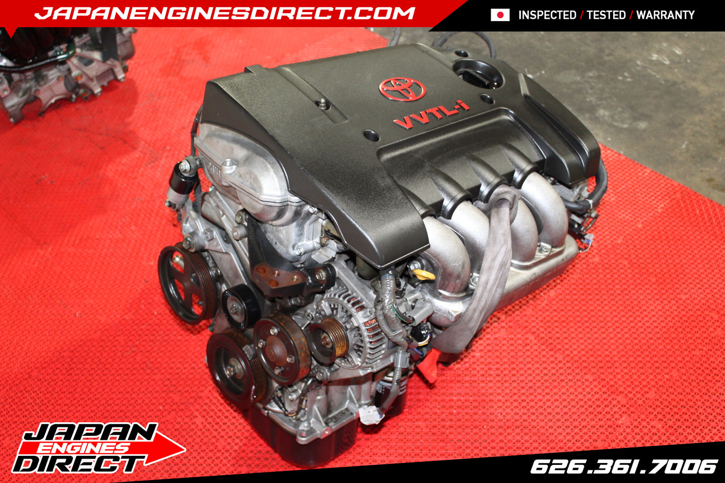 JDM 2ZZ VVTL-i ENGINE 1.8L MOTOR TOYOTA CELICA GT-S COROLLA MATRIX XRS 00-05