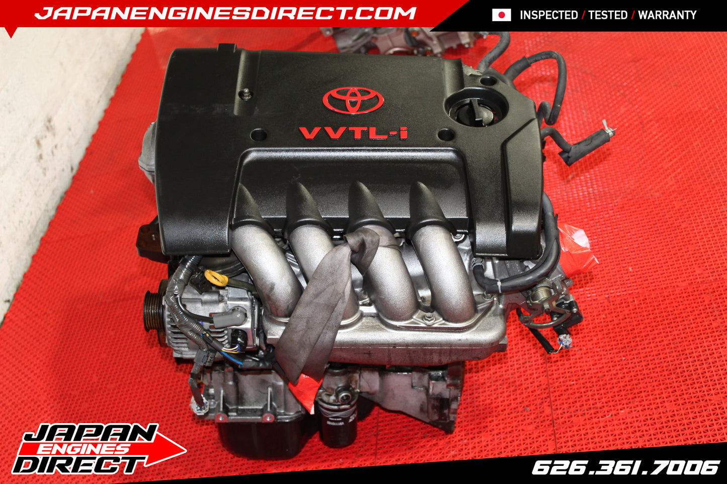 JDM 2ZZ VVTL-i ENGINE 1.8L MOTOR TOYOTA CELICA GT-S COROLLA MATRIX XRS 00-05