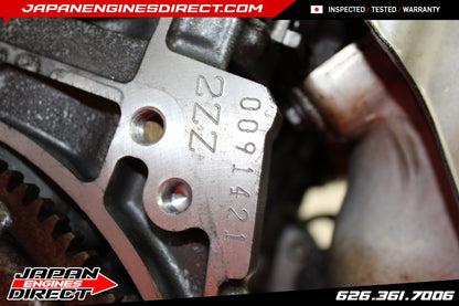 JDM 2ZZ VVTL-i ENGINE 1.8L MOTOR TOYOTA CELICA GT-S COROLLA MATRIX XRS 00-05