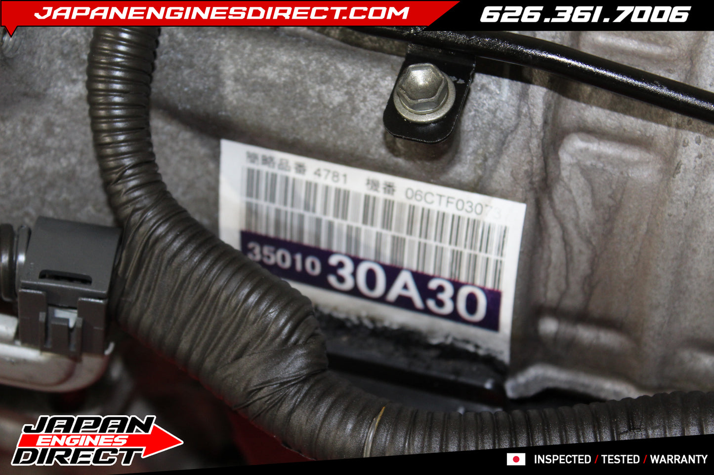 JDM Lexus GS350 / IS350 Automatic Transmission – Low Mileage 3.5L V6 (2007–2012) 2GR-FSE RWD