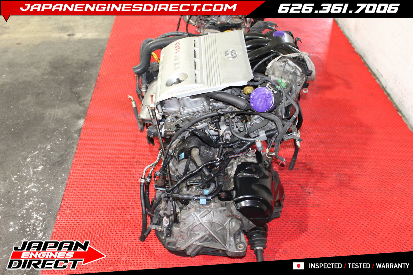Used Toyota Solara Engine 3.3L V6 VVTI Motor 2004-2008 | JDM Japan Imported