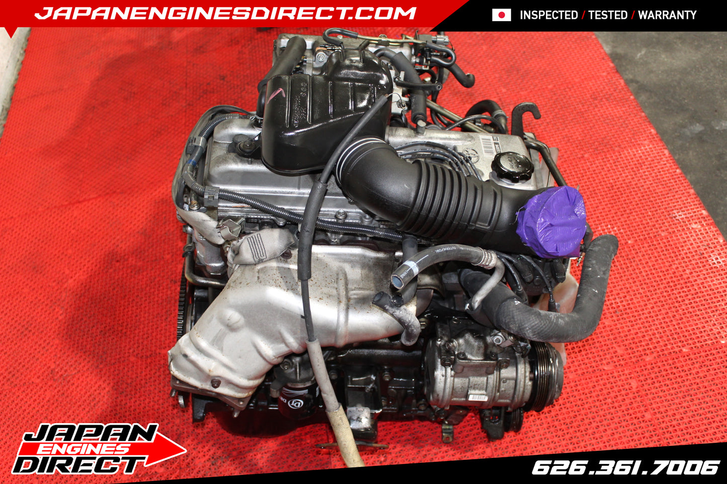 USED JDM TOYOTA 3RZ-FE MOTOR 2.7L ENGINE 94-96 4RUNNER TACOMA T100 4 CYL DISTRIBUTOR