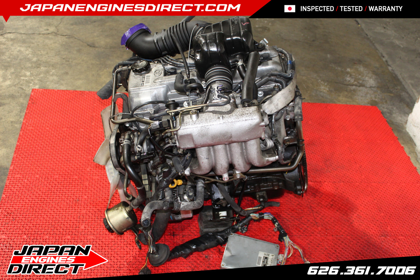 USED JDM TOYOTA 3RZ-FE MOTOR 2.7L ENGINE 94-96 4RUNNER TACOMA T100 4 CYL DISTRIBUTOR