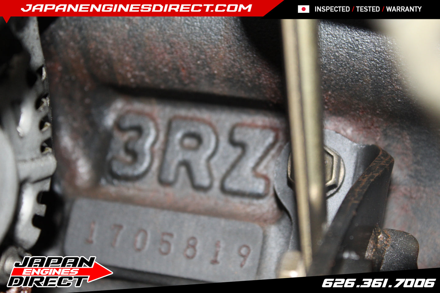 USED JDM TOYOTA 3RZ-FE MOTOR 2.7L ENGINE 94-96 4RUNNER TACOMA T100 4 CYL DISTRIBUTOR