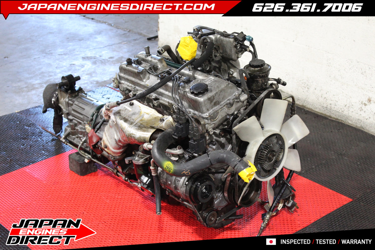 JDM Toyota 3RZ-FE 2.7L Engine for 1997–2000 4Runner, Tacoma & T100 – 4-Cylinder Coil-On-Plug