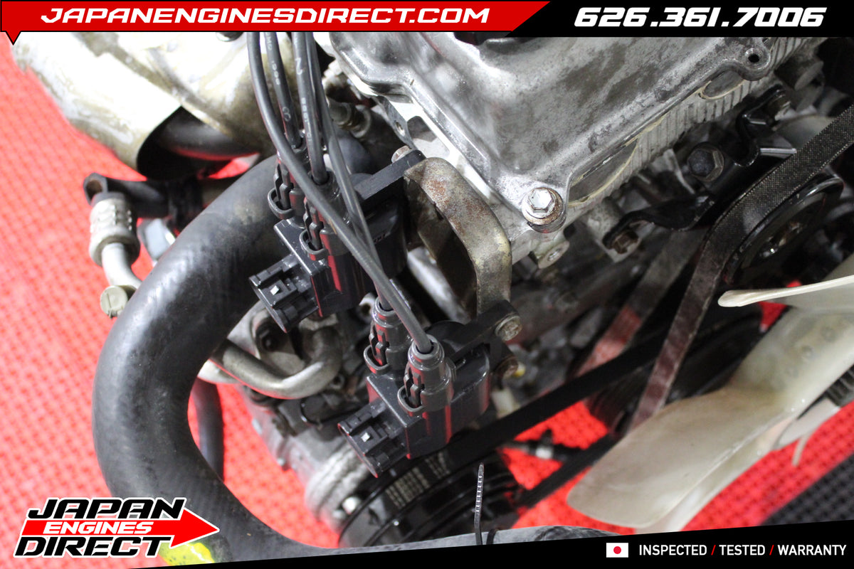 JDM Toyota 3RZ-FE 2.7L Engine for 1997–2000 4Runner, Tacoma & T100 – 4-Cylinder Coil-On-Plug