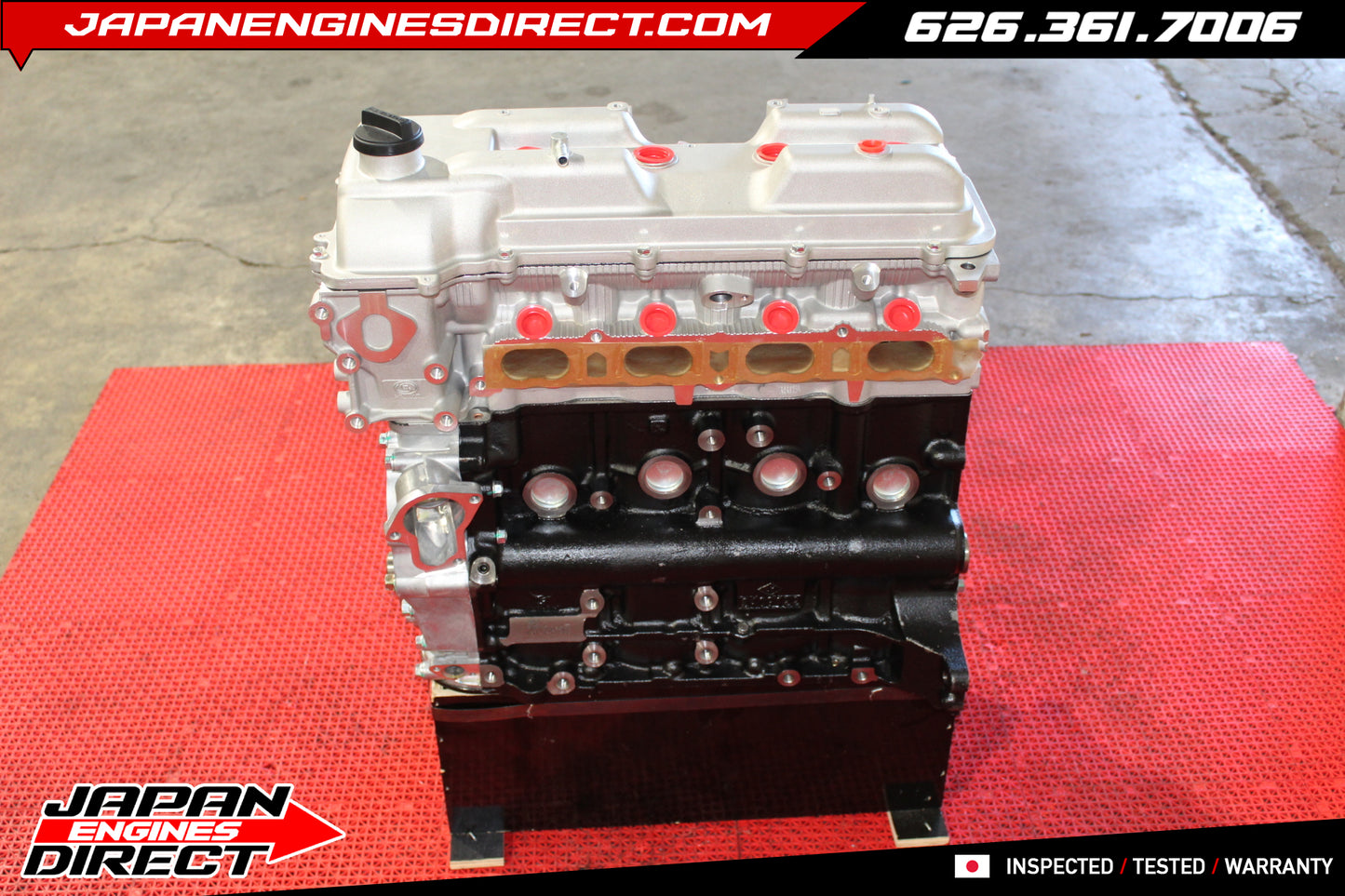 New Toyota 3RZ-FE 2.7L 4-Port Engine – 4-Cylinder Motor for 4Runner, Tacoma