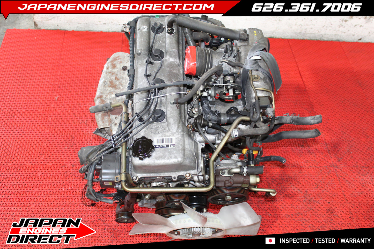 JDM Toyota 3RZ-FE 2.7L Engine for 1994-1996 4Runner, Tacoma & T100 4-Cylinder Distributor Motor
