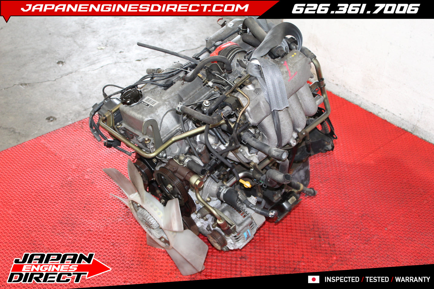 JDM Toyota 3RZ-FE 2.7L Engine for 1994-1996 4Runner, Tacoma & T100 4-Cylinder Distributor Motor