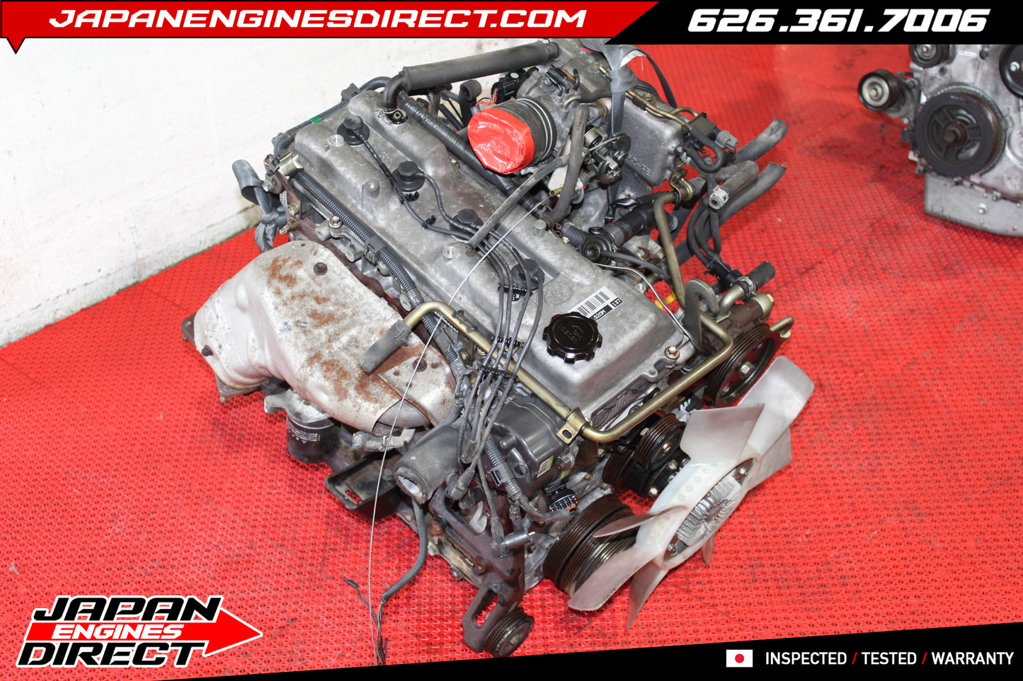 JDM Toyota 3RZ-FE 2.7L Engine for 1994-1996 4Runner, Tacoma & T100 4-Cylinder Distributor Motor