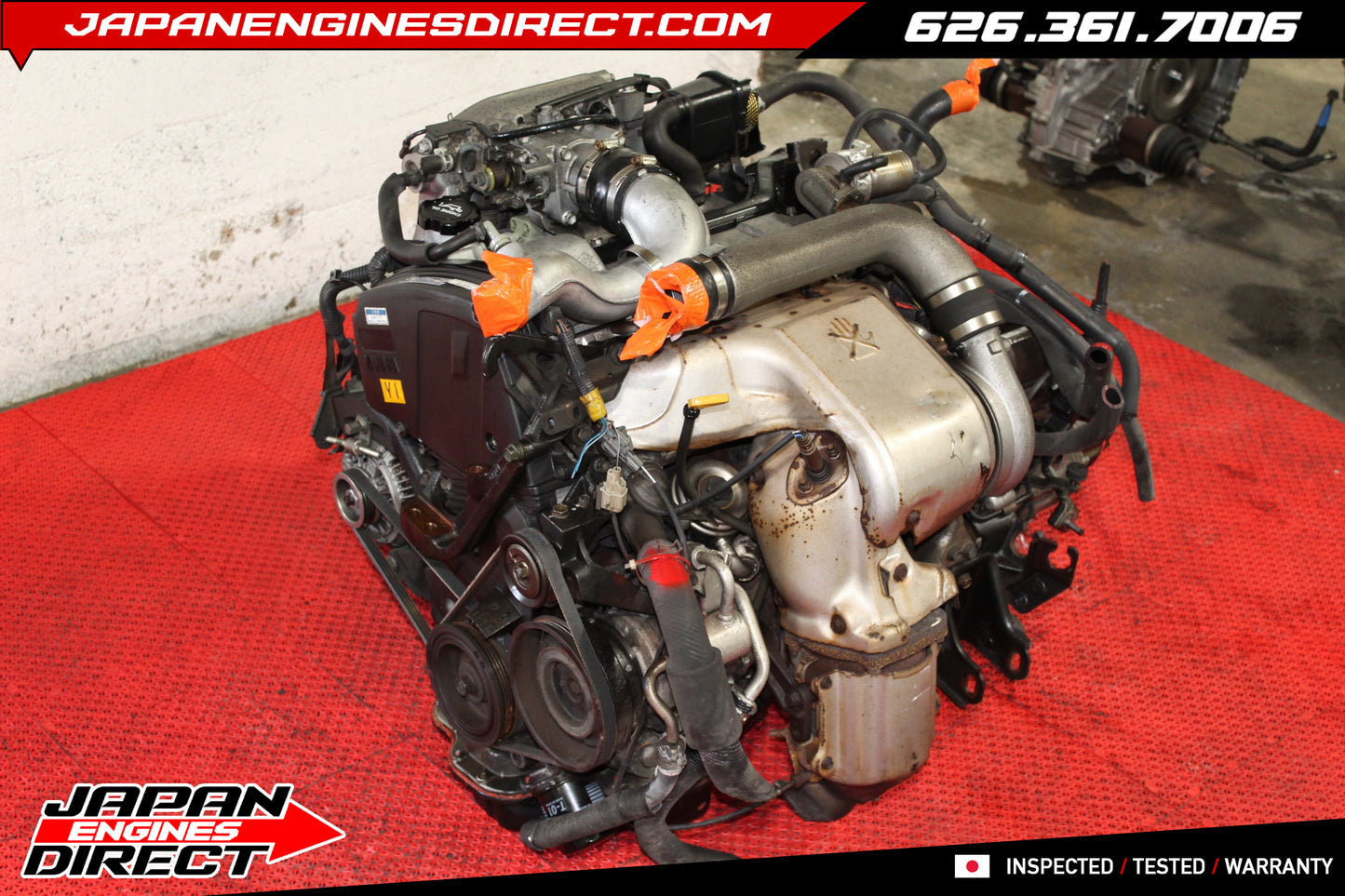 JDM Toyota 3SGTE Turbo Engine (3rd Gen) with 5-Speed Manual Transmission – 2.0L | Fits 1994+ MR2
