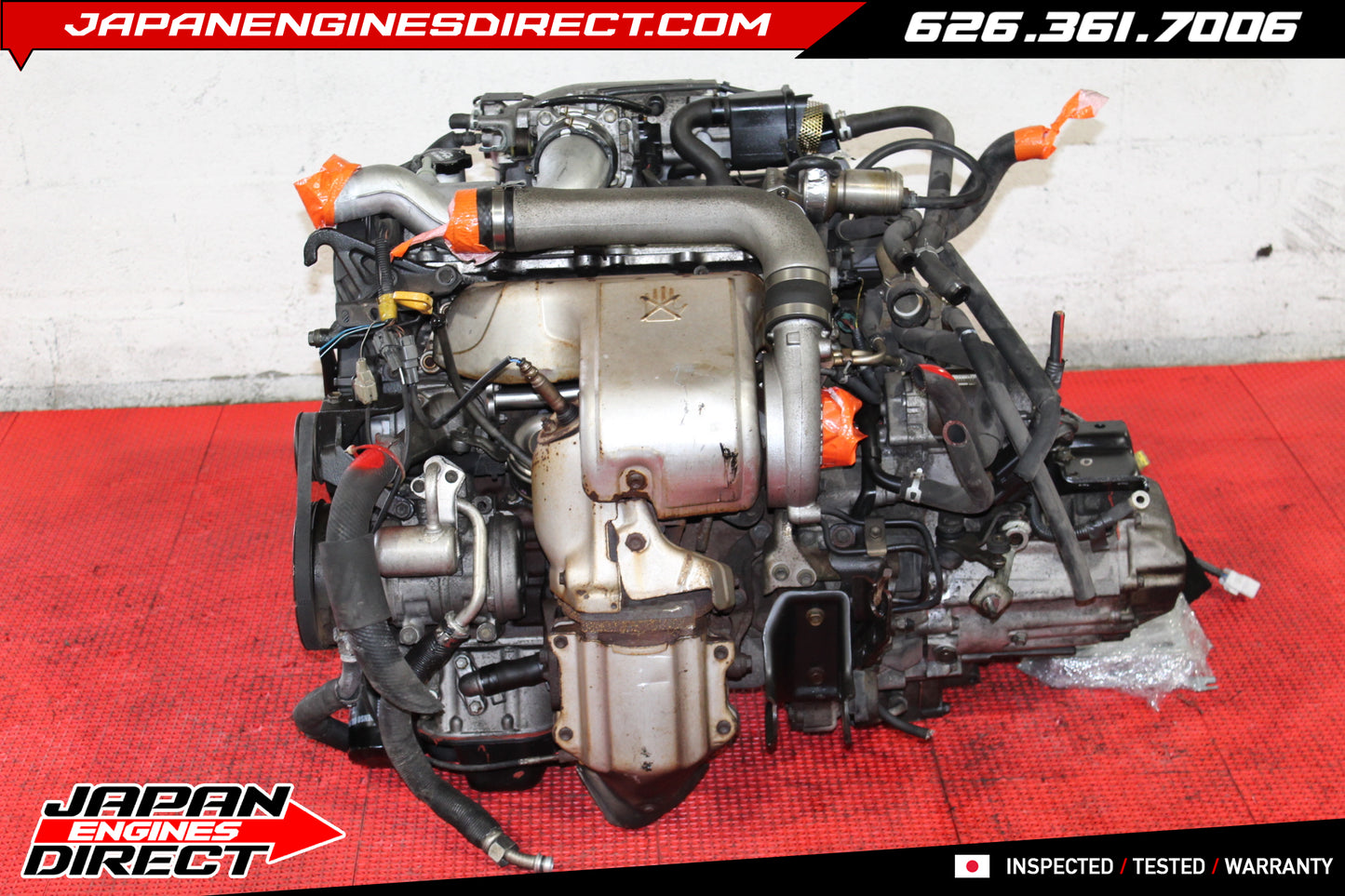 JDM Toyota 3SGTE Turbo Engine (3rd Gen) with 5-Speed Manual Transmission – 2.0L | Fits 1994+ MR2