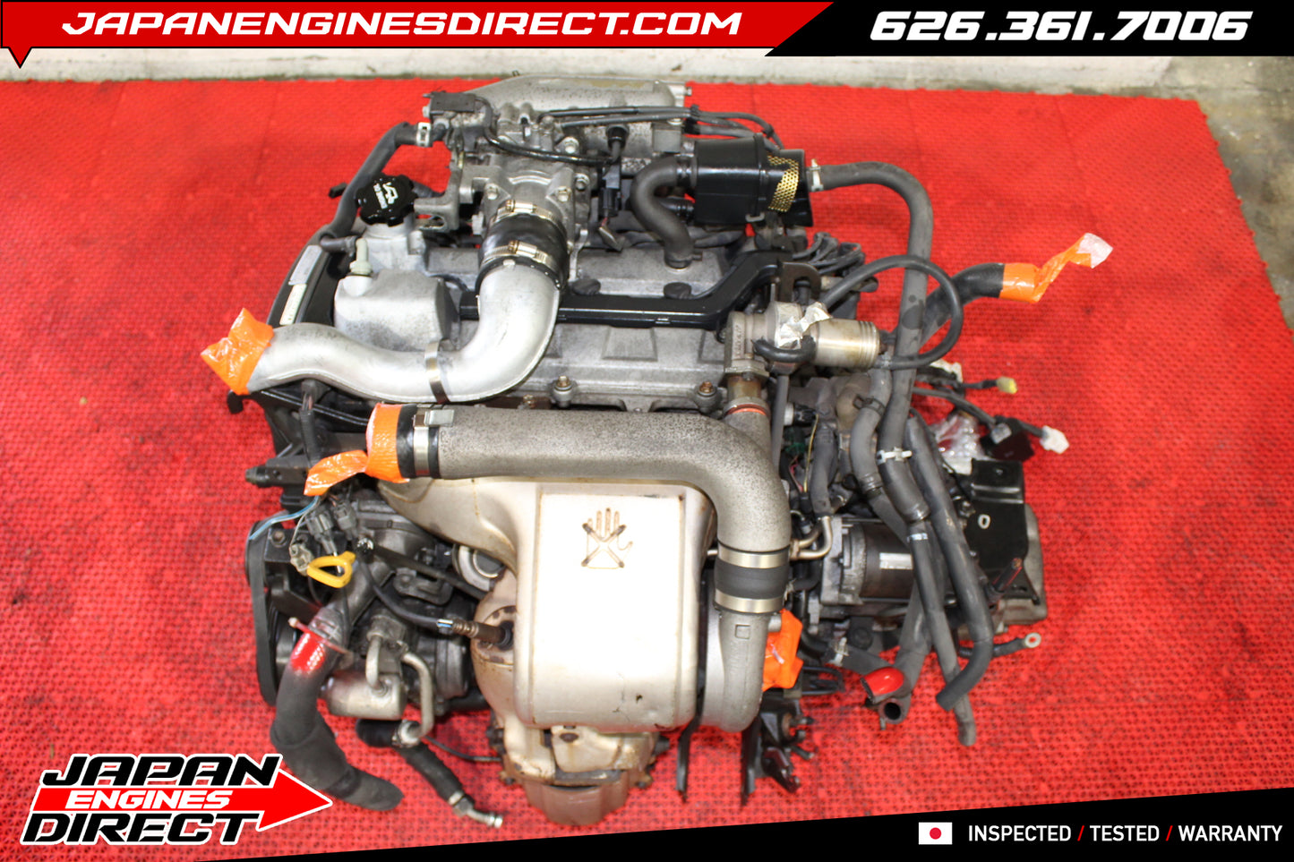 JDM Toyota 3SGTE Turbo Engine (3rd Gen) with 5-Speed Manual Transmission – 2.0L | Fits 1994+ MR2