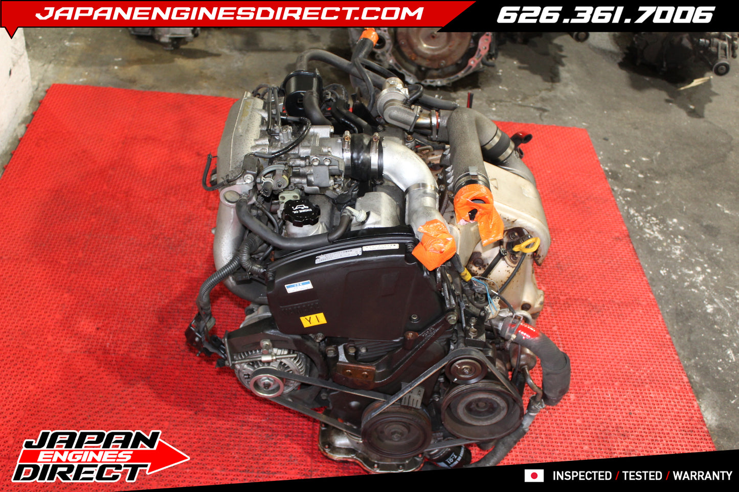 JDM Toyota 3SGTE Turbo Engine (3rd Gen) with 5-Speed Manual Transmission – 2.0L | Fits 1994+ MR2