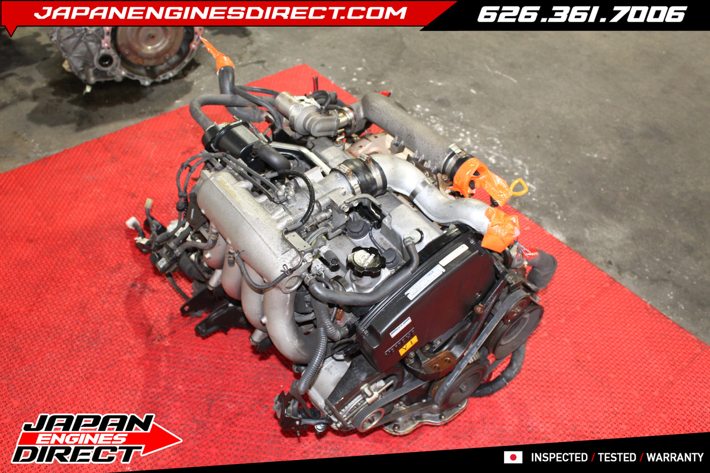JDM Toyota 3SGTE Turbo Engine (3rd Gen) with 5-Speed Manual Transmission – 2.0L | Fits 1994+ MR2