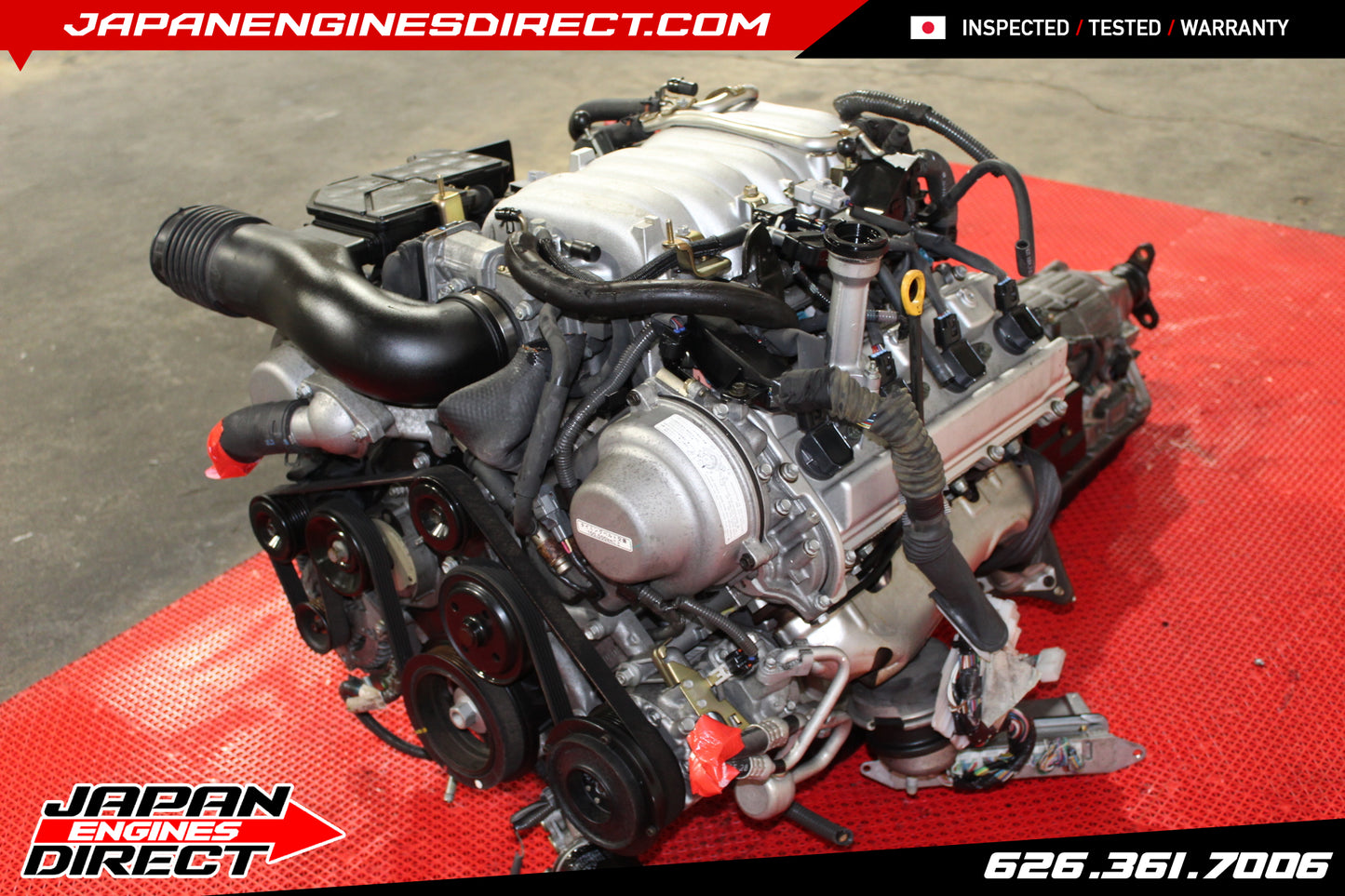 JDM TOYOTA 3UZFE MOTOR LEXUS LS430 GS430 SC430 ENGINE 4.3L V8 2000-2010 JAPAN