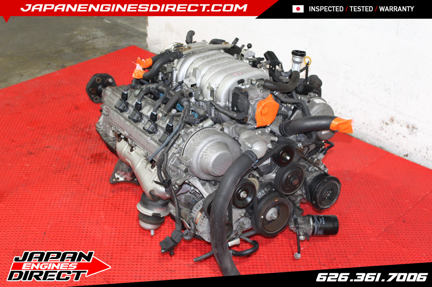 JDM 2000-2010 LEXUS LS430 GS430 SC430 3UZFE MOTOR ENGINE 4.3L V8 JAPAN