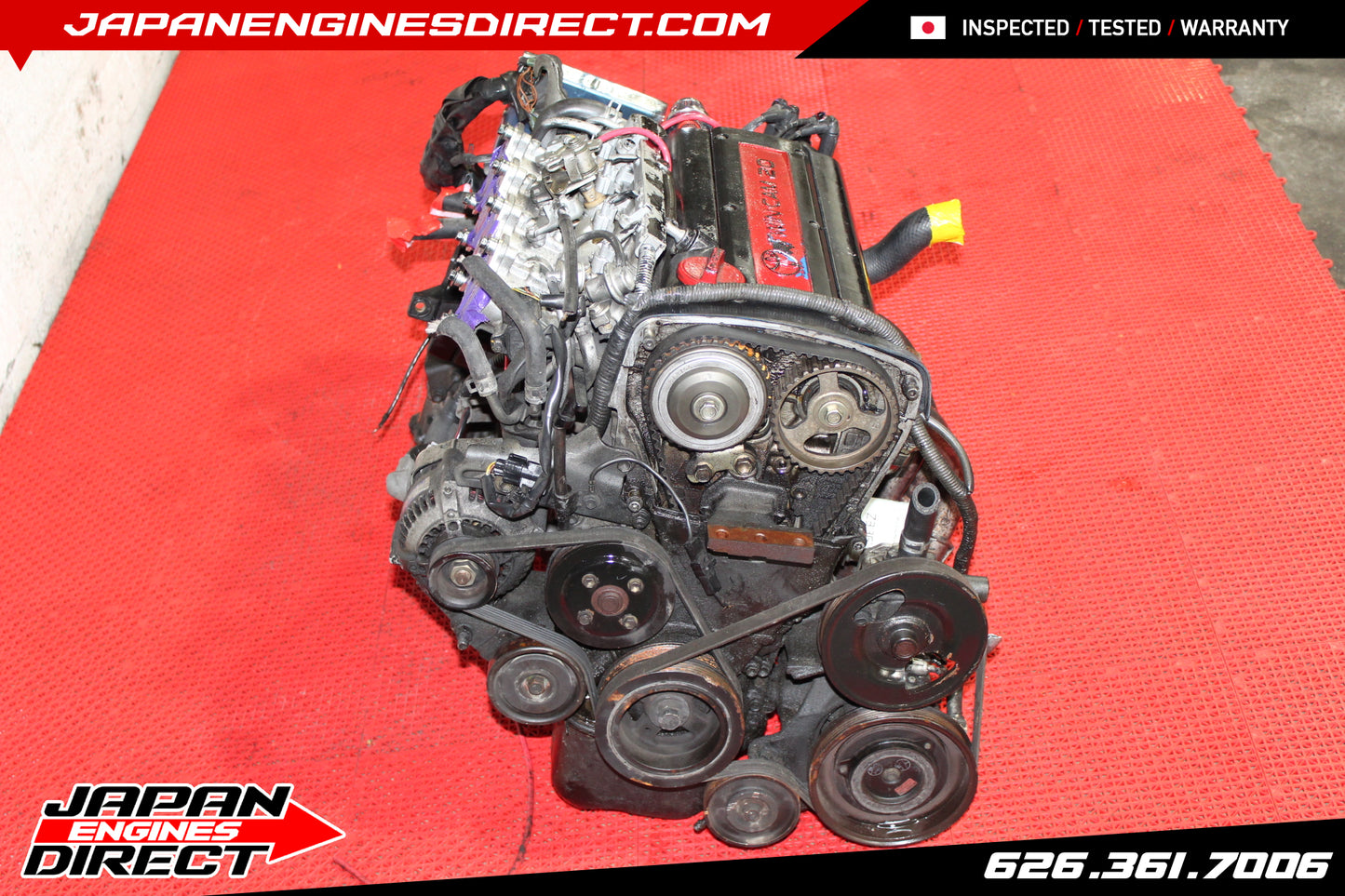USED JDM 4AGE 20 VALVE AE111 COROLLA BLACKTOP ENGINE ITB LEVIN MOTOR MANUAL TRANS FWD