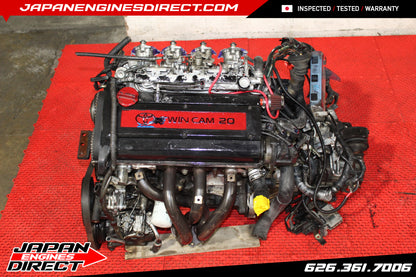 USED JDM 4AGE 20 VALVE AE111 COROLLA BLACKTOP ENGINE ITB LEVIN MOTOR MANUAL TRANS FWD